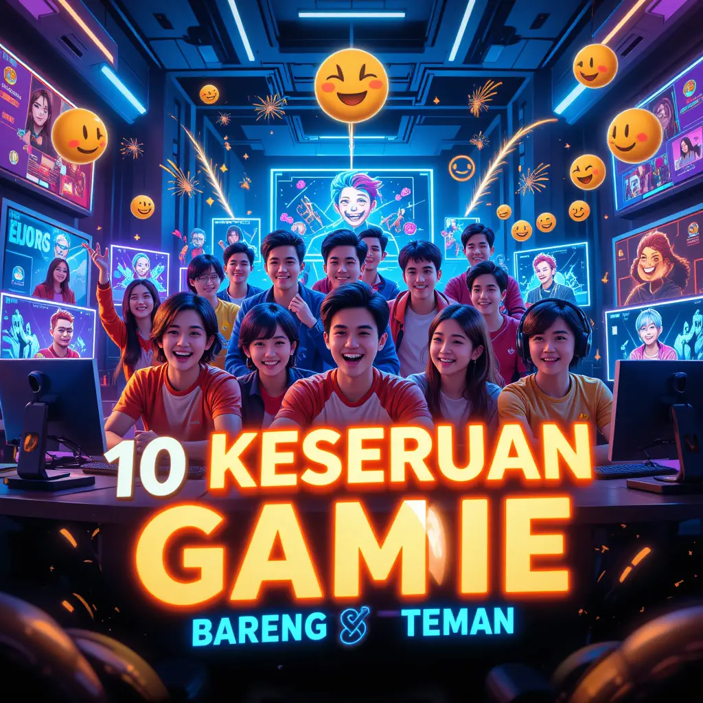10 Keseruan Bermain Game Online Bareng Teman di 2025