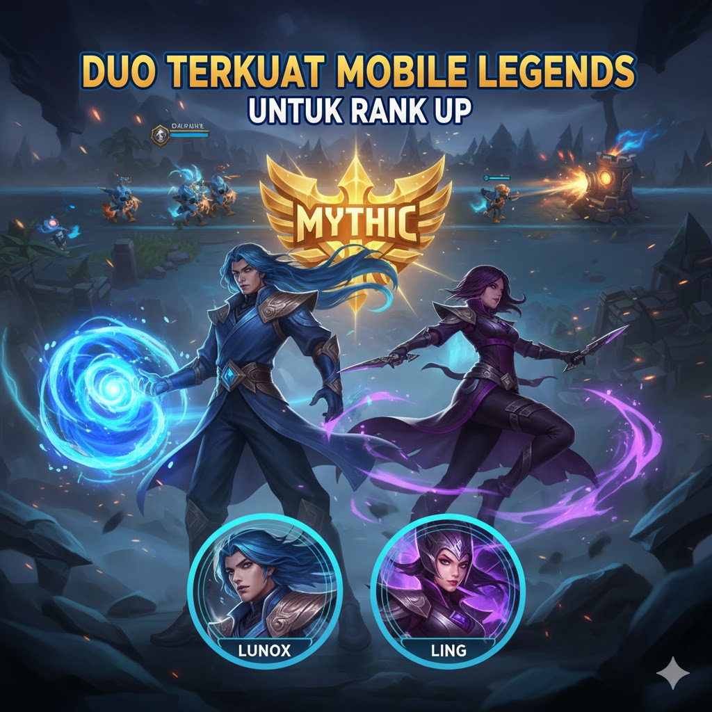 Duo Terkuat Mobile Legends untuk Rank Up Cepat ke Mythic Glory!