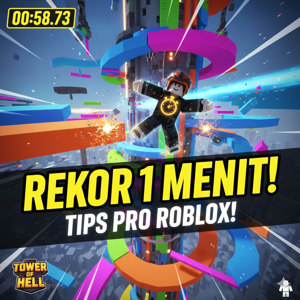 Tower of Hell Speedrun: Rekor 1 Menit Tips Pro Roblox!