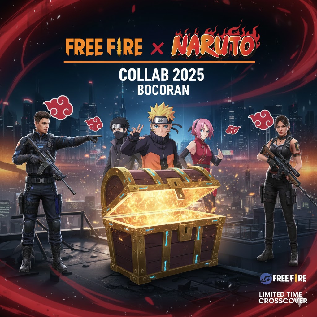 Free Fire x Naruto Collab 2025 Bocoran