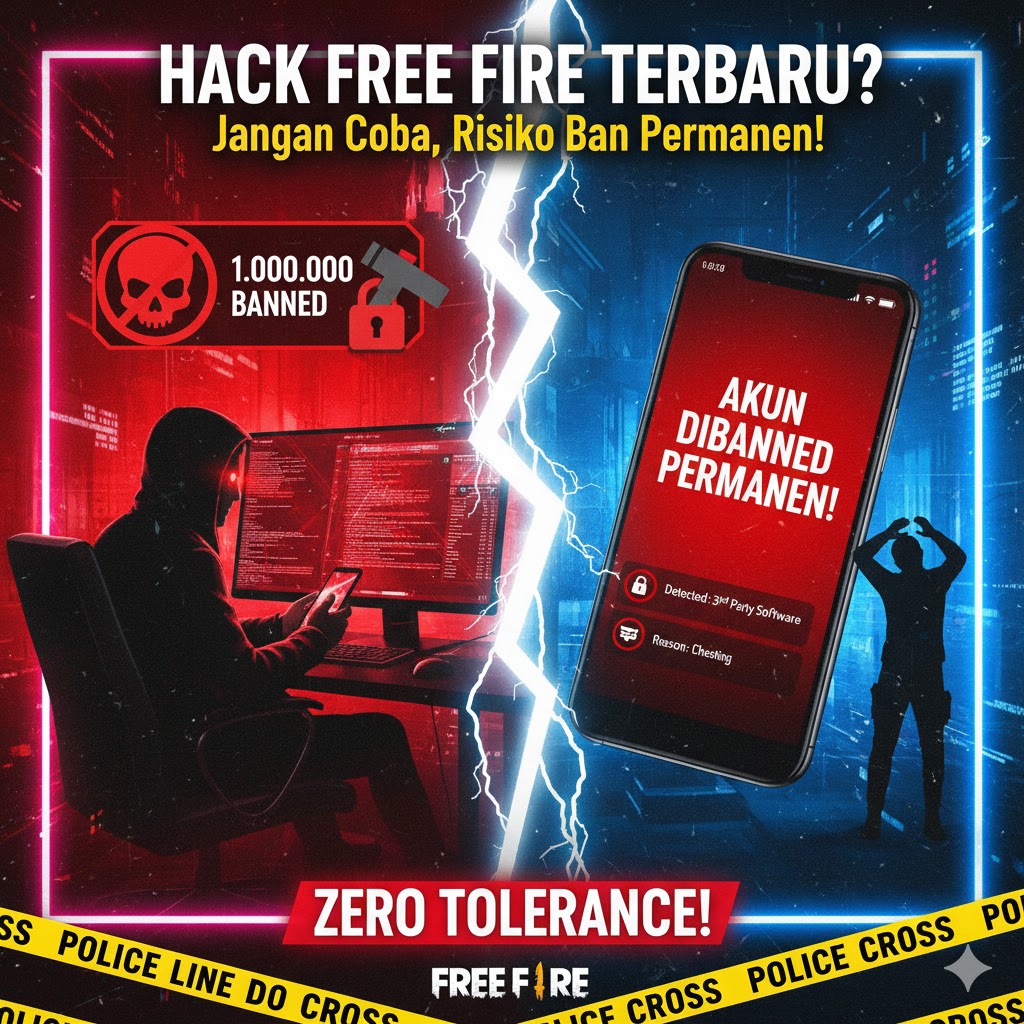 Hack Free Fire Terbaru? Jangan Coba, Risiko Ban Permanen!