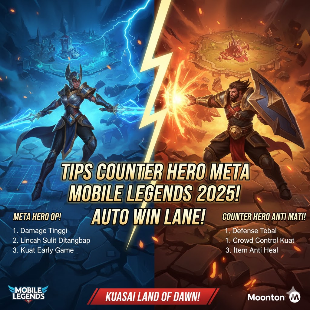 Tips Counter Hero Meta Mobile Legends 2025!