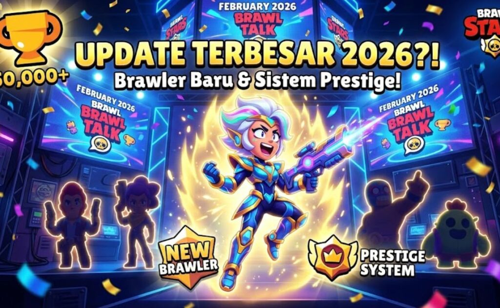 Brawl Stars Brawl Talk Update Besar, Brawler Baru, dan Sistem Prestige