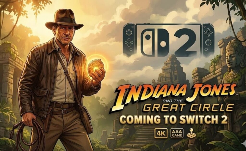 Indiana Jones and the Great Circle Siap Menuju Nintendo Switch 2? Ini Bocorannya!