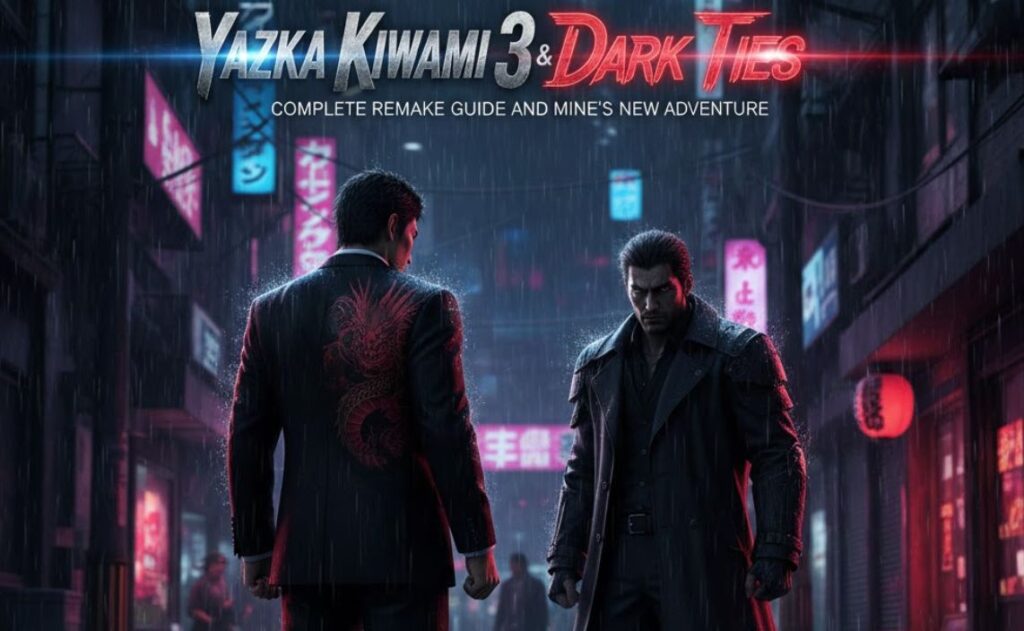 Yakuza Kiwami 3 & Dark Ties Remake dan Petualangan Baru Mine