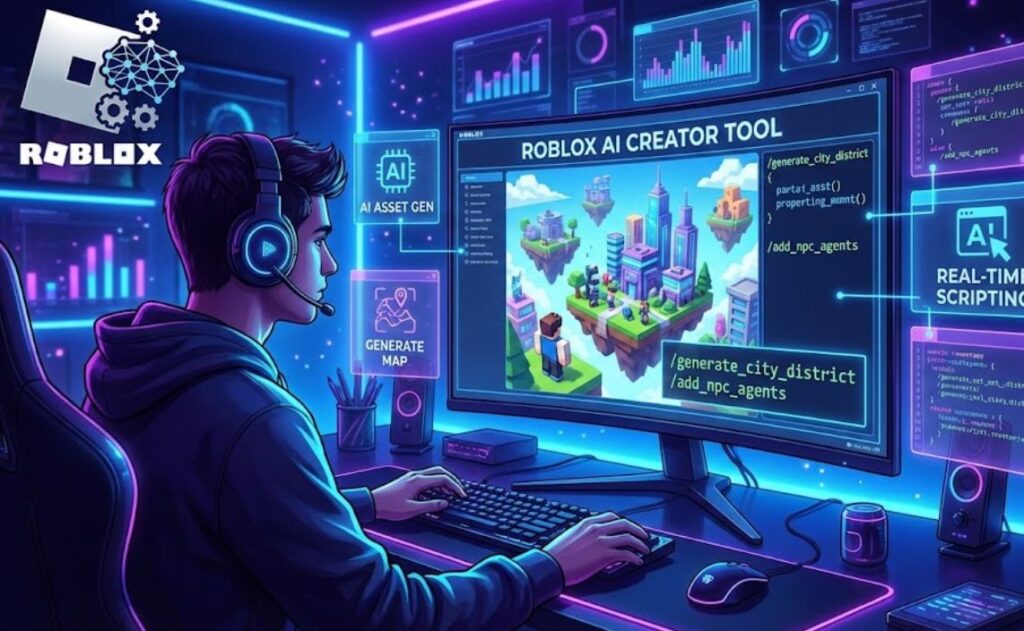 Roblox Hadirkan Fitur "AI Creator Tool", Bikin Map Kini Hanya Perlu Ketik Perintah!