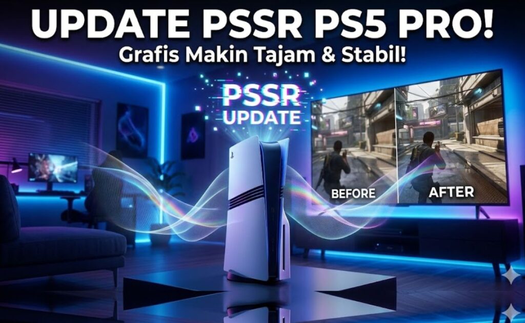 Update PSSR PS5 Pro Teknologi AI Upscaling yang Mengubah Masa Depan Gaming