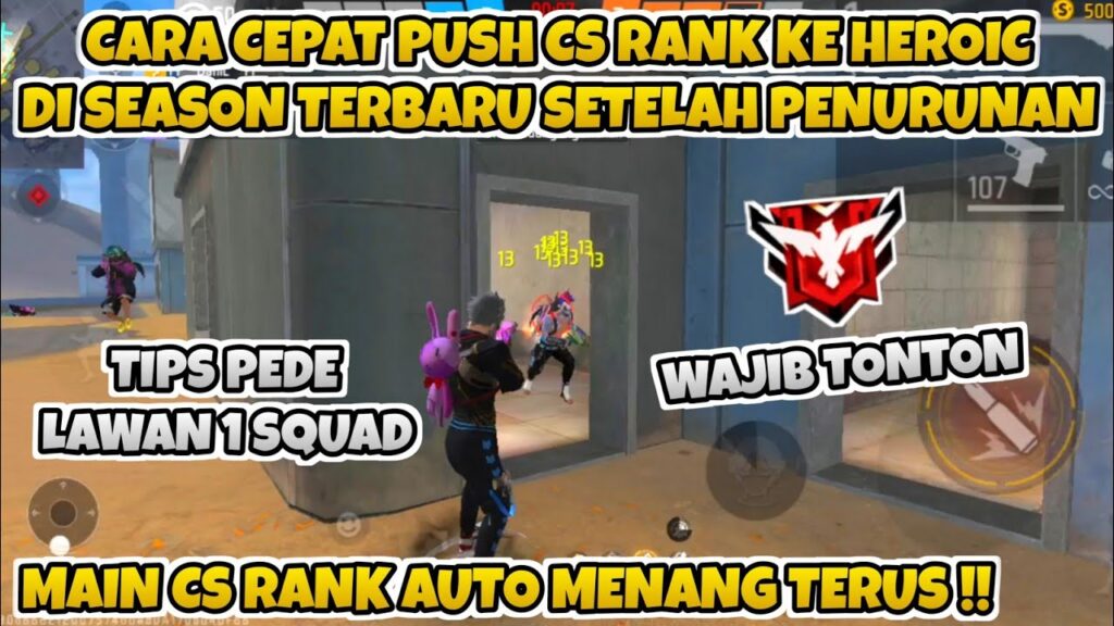 Cara Main Clash Squad Rank Naik Cepat di Meta Free Fire April 2026